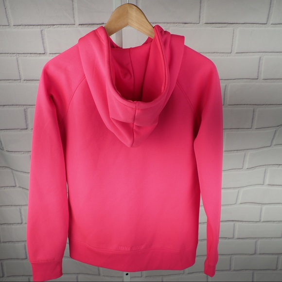 Under Armour Medium hot pink zipper hoodie - Picture 4 of 13